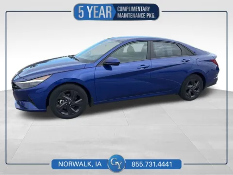 Blue 2023 Hyundai Elantra SEL for sale in Norwalk, IA