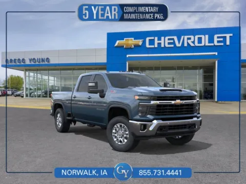 Blue 2026 Chevrolet Silverado 2500 HD LT for sale in Norwalk, IA