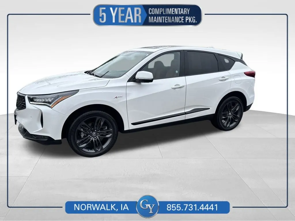 White 2024 Acura RDX A-Spec Package for sale in Norwalk, IA
