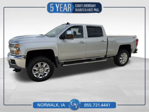 Silver 2017 Chevrolet Silverado 2500 HD LTZ for sale in Norwalk, IA