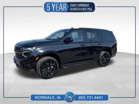 Black 2021 Chevrolet Tahoe RST for sale in Norwalk, IA