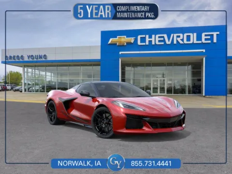 Red 2025 Chevrolet Corvette 3LZ for sale in Norwalk, IA