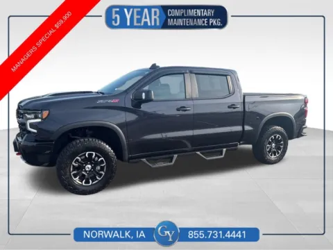 Gray 2024 Chevrolet Silverado 1500 ZR2 for sale in Norwalk, IA