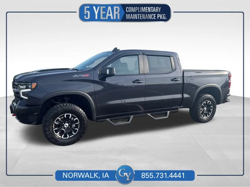 Gray 2024 Chevrolet Silverado 1500 ZR2 for sale in Norwalk, IA