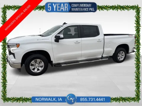 White 2024 Chevrolet Silverado 1500 LT for sale in Norwalk, IA