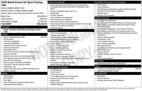 Photos of 2024 Buick Encore GX Sport Touring for sale in Norwalk, IA at Gregg Young Chevrolet of Norwalk