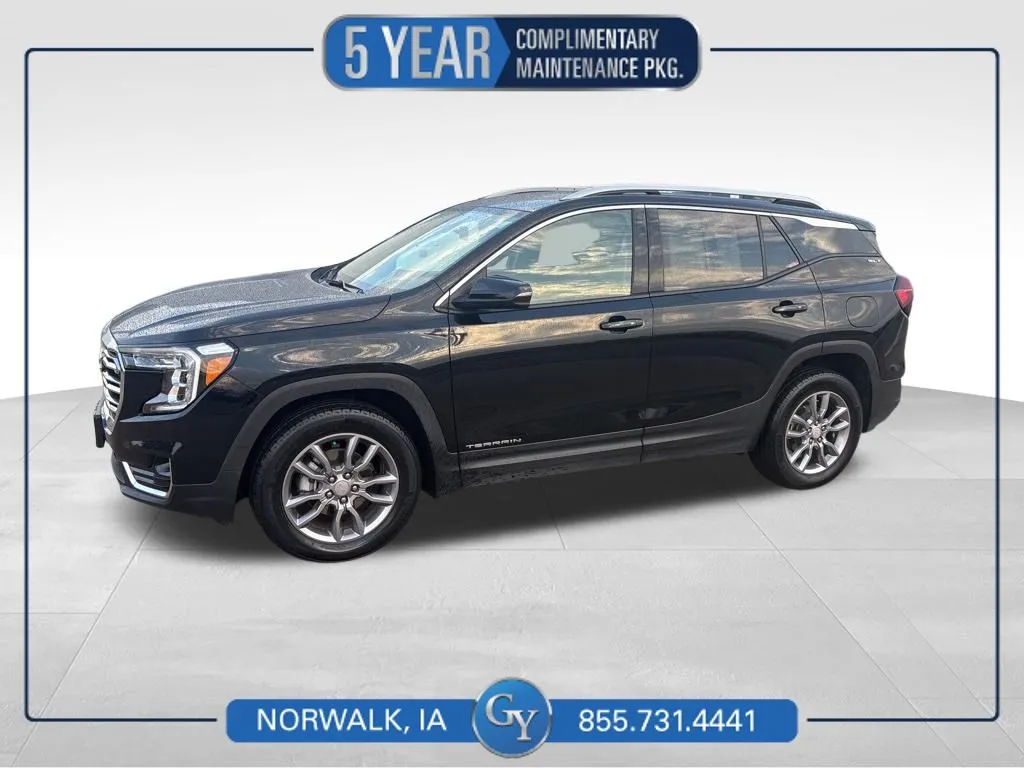 Black 2024 GMC Terrain SLT for sale in Norwalk, IA
