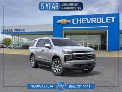 Gray 2026 Chevrolet Tahoe Premier for sale in Norwalk, IA