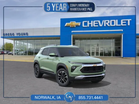 Green 2026 Chevrolet TrailBlazer LT for sale in Norwalk, IA