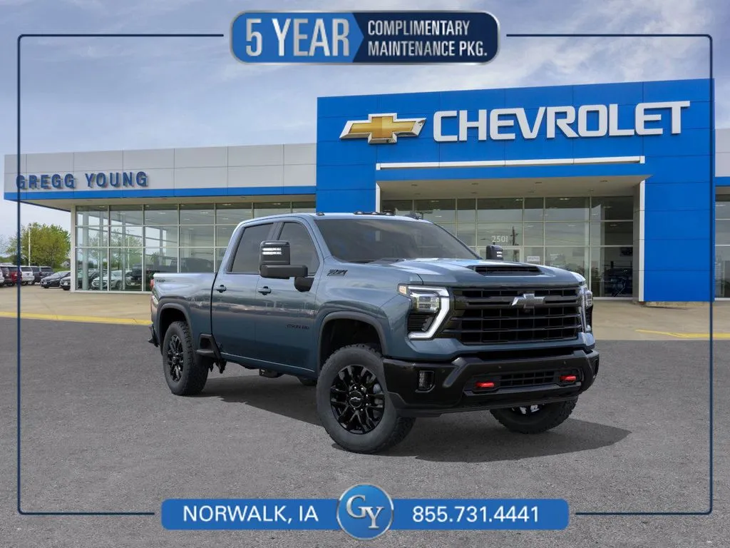 Blue 2026 Chevrolet Silverado 2500HD LT for sale in Norwalk, IA