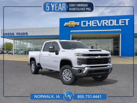 White 2026 Chevrolet Silverado 2500HD LT for sale in Norwalk, IA