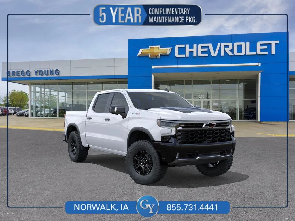 White 2026 Chevrolet Silverado 1500 ZR2 for sale in Norwalk, IA