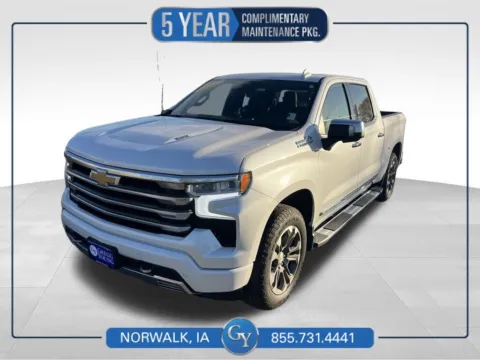 White 2023 Chevrolet Silverado 1500 High Country for sale in Norwalk, IA