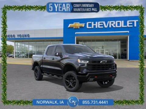 Black 2026 Chevrolet Silverado 1500 LT Trail Boss for sale in Norwalk, IA