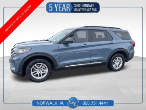 Blue 2025 Ford Explorer Active for sale in Norwalk, IA