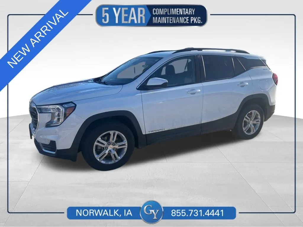 White 2022 GMC Terrain SLE for sale in Norwalk, IA