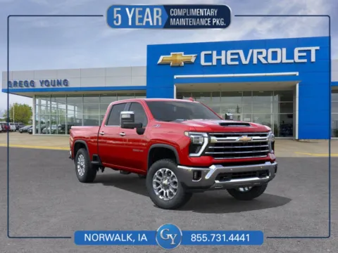 Red 2026 Chevrolet Silverado 2500HD LTZ for sale in Norwalk, IA
