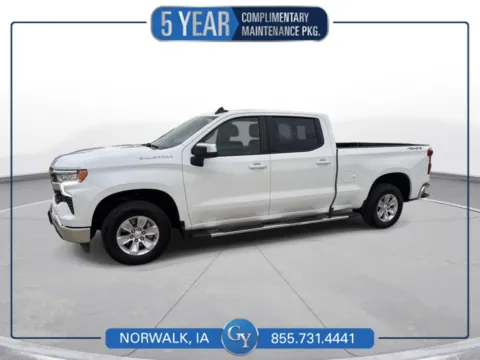 White 2024 Chevrolet Silverado 1500 LT for sale in Norwalk, IA