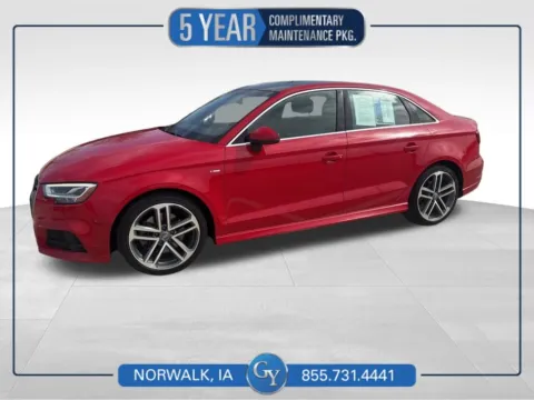 Red 2018 Audi A3 2.0T Premium Plus for sale in Norwalk, IA