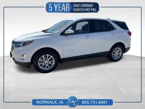 White 2018 Chevrolet Equinox LT for sale in Norwalk, IA