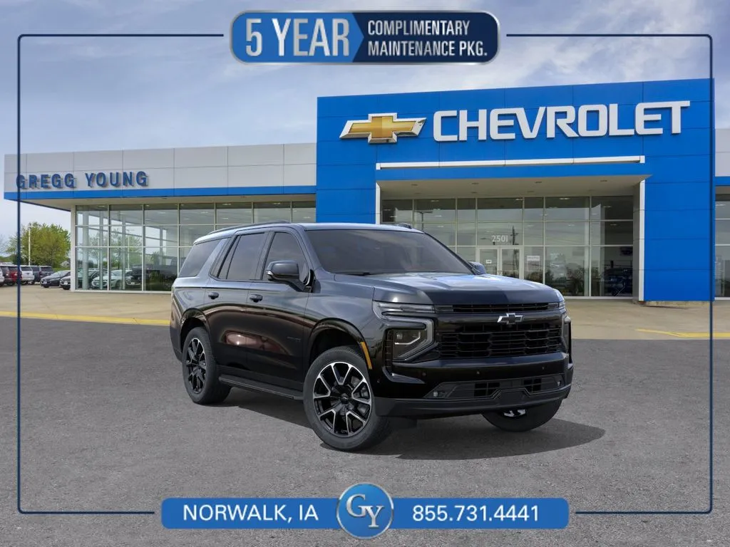 Black 2026 Chevrolet Tahoe RST for sale in Norwalk, IA