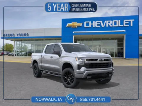Gray 2026 Chevrolet Silverado 1500 RST for sale in Norwalk, IA