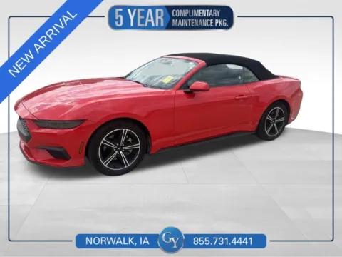 Red 2025 Ford Mustang EcoBoost Premium for sale in Norwalk, IA