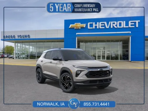 White 2026 Chevrolet TrailBlazer RS for sale in Norwalk, IA