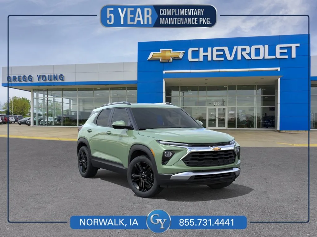 Green 2026 Chevrolet TrailBlazer LT for sale in Norwalk, IA