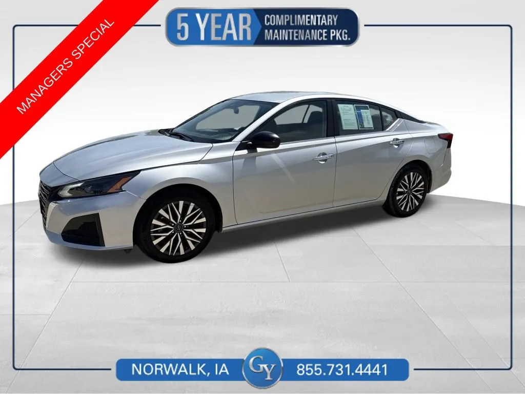 Silver 2025 Nissan Altima 2.5 SV for sale in Norwalk, IA