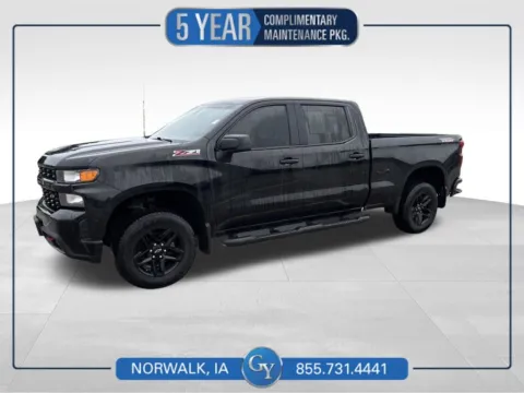 Black 2020 Chevrolet Silverado 1500 Custom Trail Boss for sale in Norwalk, IA