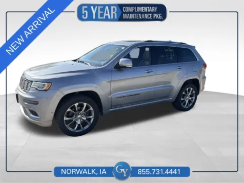 Silver 2021 Jeep Grand Cherokee Summit for sale in Norwalk, IA