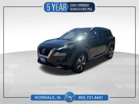 Black 2023 Nissan Rogue SL for sale in Norwalk, IA