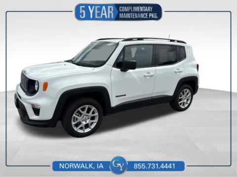 White 2022 Jeep Renegade Latitude for sale in Norwalk, IA