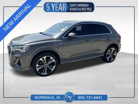 Gray 2021 Audi Q3 Premium Plus for sale in Norwalk, IA