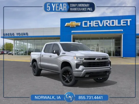 Gray 2026 Chevrolet Silverado 1500 RST for sale in Norwalk, IA