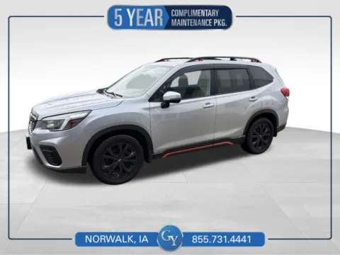 Silver 2021 Subaru Forester Sport for sale in Norwalk, IA