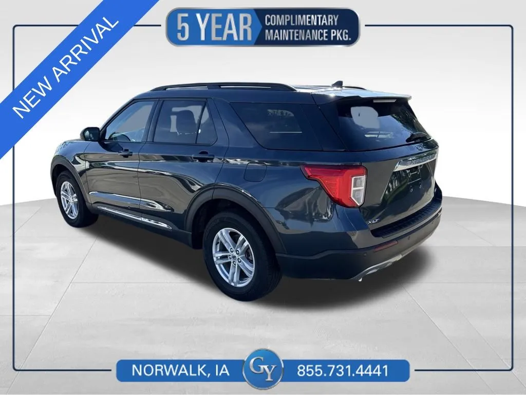 Blue 2024 Ford Explorer XLT for sale in Norwalk, IA