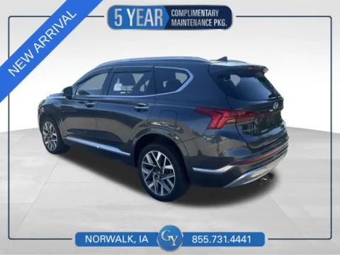 Gray 2022 Hyundai Santa Fe Calligraphy for sale in Norwalk, IA
