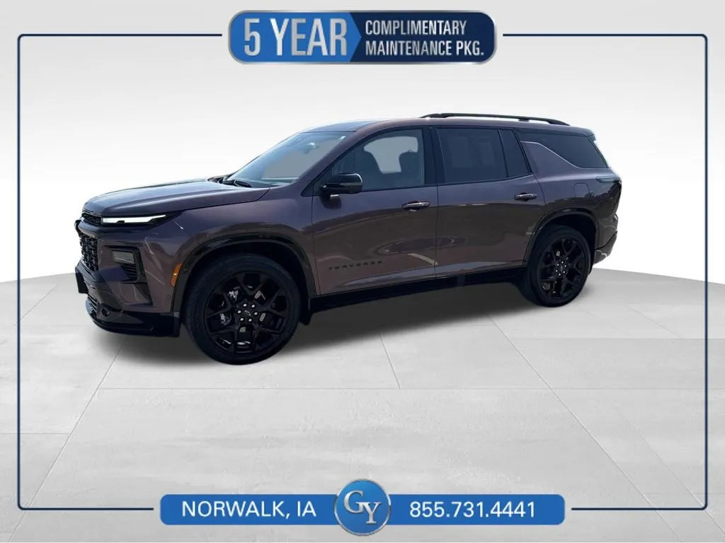 Silver 2025 Chevrolet Traverse RS for sale in Norwalk, IA
