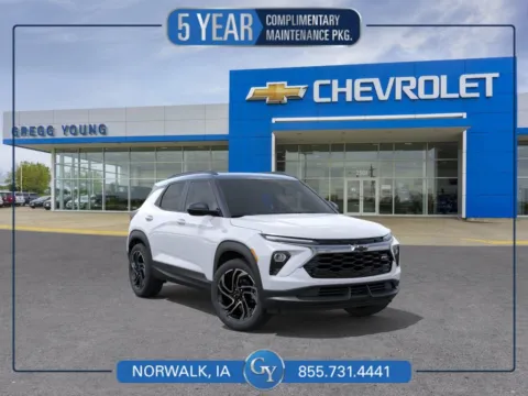 White 2026 Chevrolet TrailBlazer RS for sale in Norwalk, IA