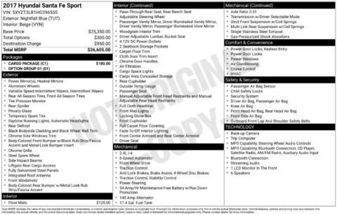 Photos of 2017 Hyundai Santa Fe Sport 2.4 Base for sale in Norwalk, IA at Gregg Young Chevrolet of Norwalk