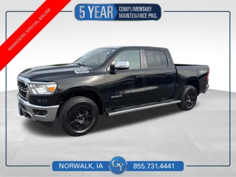 Black 2022 Ram 1500 Big Horn/Lone Star for sale in Norwalk, IA