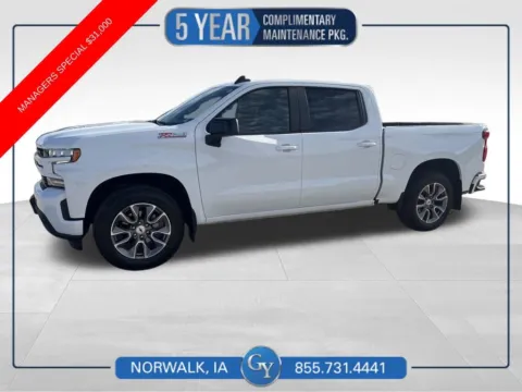 White 2022 Chevrolet Silverado 1500 LTD RST for sale in Norwalk, IA