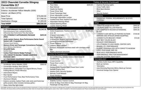 Photos of 2022 Chevrolet Corvette Stingray for sale in Norwalk, IA at Gregg Young Chevrolet of Norwalk