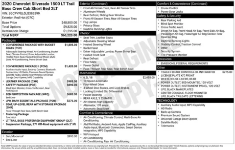 Photos of 2020 Chevrolet Silverado 1500 LT Trail Boss for sale in Norwalk, IA at Gregg Young Chevrolet of Norwalk