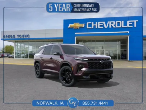 Gray 2026 Chevrolet Traverse RS for sale in Norwalk, IA