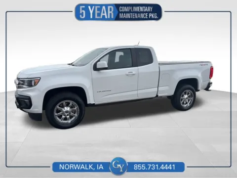 White 2022 Chevrolet Colorado LT for sale in Norwalk, IA