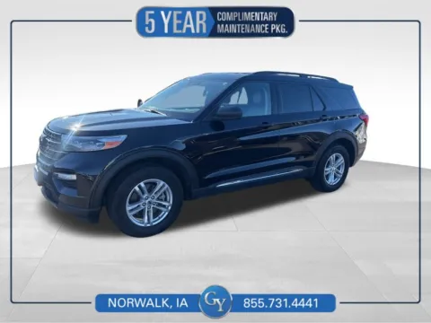 Black 2022 Ford Explorer XLT for sale in Norwalk, IA