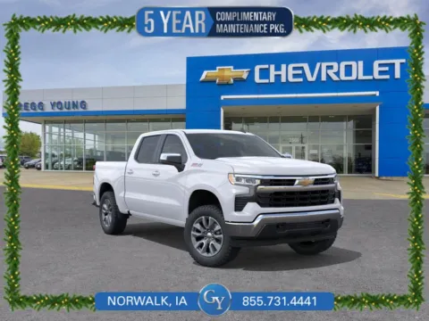 White 2026 Chevrolet Silverado 1500 LT for sale in Norwalk, IA